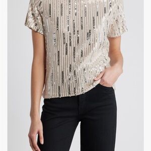 Sanctuary Sequin Perfect T-Shirt